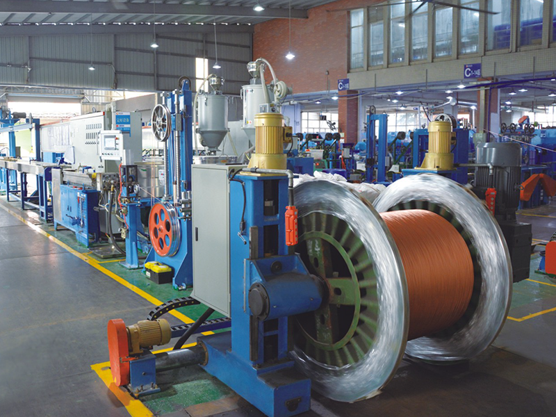 Φ90建筑用BV、BVR低壓電纜押出生產(chǎn)線(xiàn)